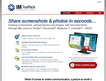 Tablet Screenshot of imtoolpack.com